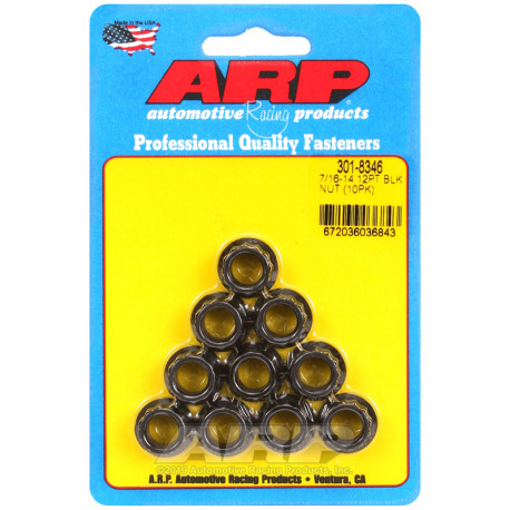 Bulloneria ARP ARP dadi (testa a 12 punte), 7/16-14, 10 pz | race-shop.it