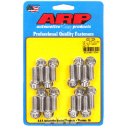 "3/8"" x .875 Forato SS 12pt set di bulloni di scarico"