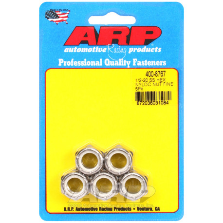 Bulloneria ARP ARP dadi (inox, testa esagonale, autobloccanti), 1/2-20, 5 pz | race-shop.it
