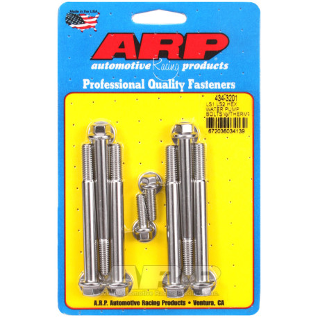 Bulloneria ARP ARP kit viti pompa acqua (inox, testa esagonale) | race-shop.it
