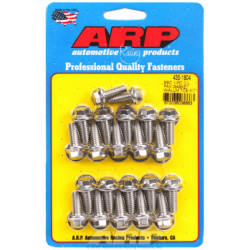 ARP kit di bulloni della coppa dell`olio Chevy BB con coperchio di scarico in alluminio Esagonale
