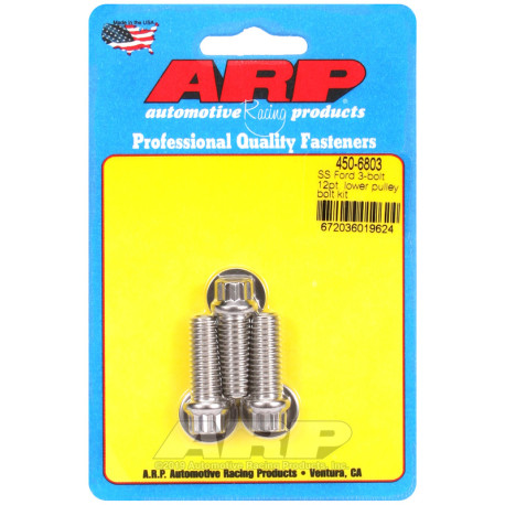 Bulloneria ARP ARP viti puleggia per Ford (inox, testa a 12 punte, 3-) | race-shop.it