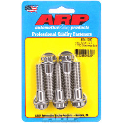 "7/16""-14 X 1.750 12pt 1/2 SS bulloni" (5pz)