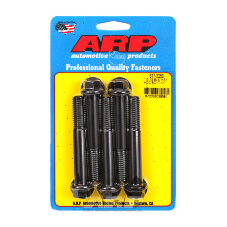 Bulloneria ARP ARP set di bulloni 1/2-13 x 3.250 ossido nero Esagonale | race-shop.it
