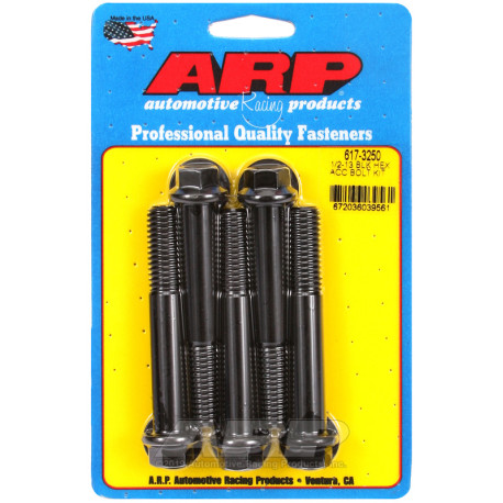 Bulloneria ARP ARP viti (testa esagonale, neri), 1/2-13 × 82,55 mm | race-shop.it