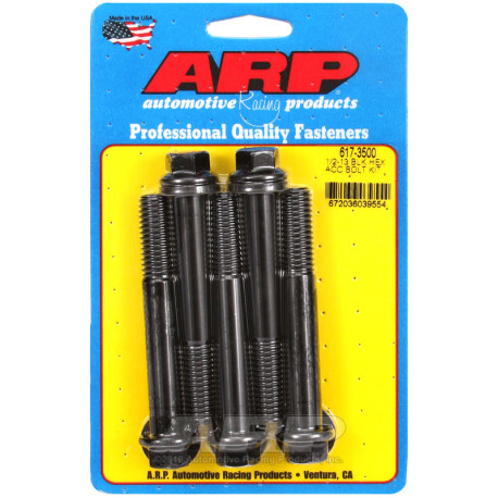 Bulloneria ARP ARP viti (testa esagonale, neri), 1/2-13 × 88,9 mm | race-shop.it
