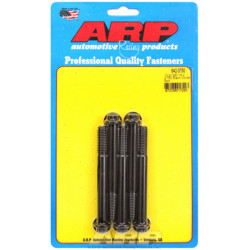 "3/8""-16 x 3.750 12pt ossido nero bulloni" (5pz)