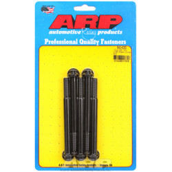 "3/8""-16 x 4.250 12pt ossido nero bulloni" (5pz)