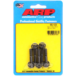 ARP viti (testa esagonale, neri), M6×1.00 × 30 mm, 5 pz