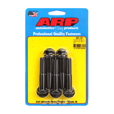 Bulloneria ARP ARP set di bulloni M12 x 1.75 x 60 ossido nero Esagonale | race-shop.it