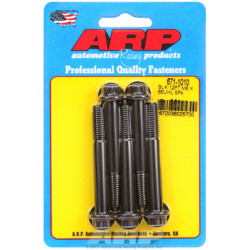 M8 x 1.25 x 65 12pt ossido nero bulloni (5pz)