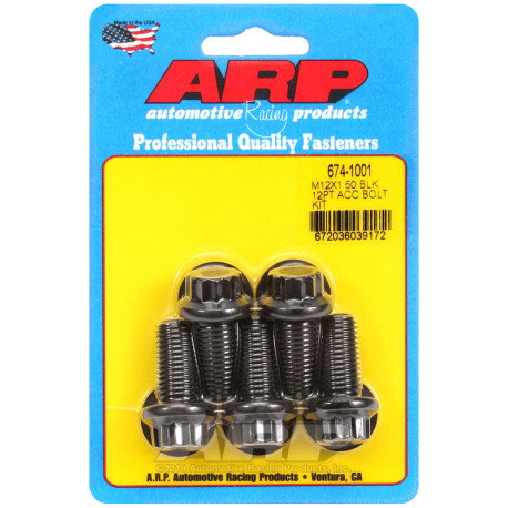 Bulloneria ARP ARP viti (testa a 12 punte, neri), M12×1.50 × 25 mm | race-shop.it