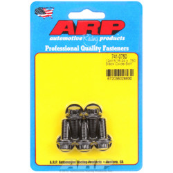 "5/16""-24 x .750 12pt ossido nero bulloni" (5pz)