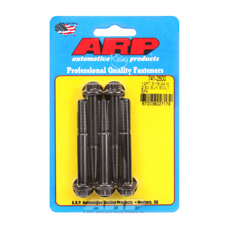 Bulloneria ARP "5/16""-24 x 2.500 12pt ossido nero bulloni" (5pz) | race-shop.it