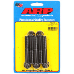 "7/16""-20 x 2.750 12pt ossido nero bulloni" (5pz)