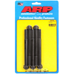 "7/16""-20 x 4.750 12pt ossido nero bulloni" (5pz)