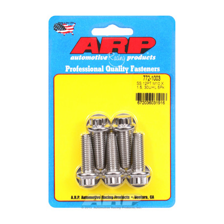 Bulloneria ARP M10 x 1.50 x 30 12ptSS bulloni (5pz) | race-shop.it