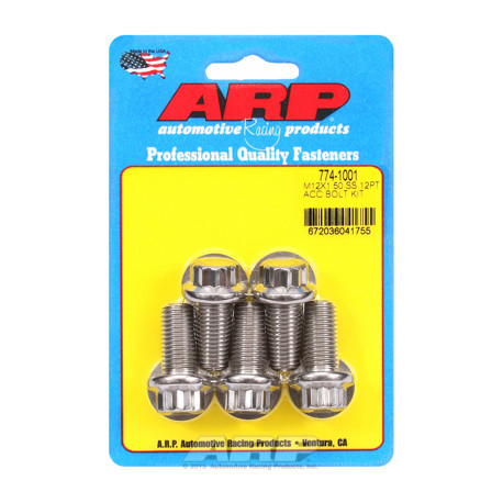Bulloneria ARP ARP set di bulloni M12 x 1.50 x 25 SS 12pt | race-shop.it