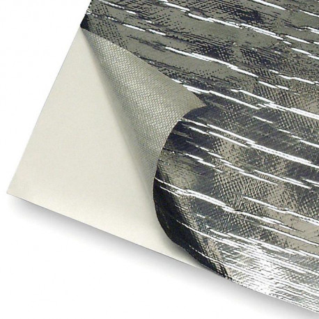 Barriera termica rinforzata adesiva Reflect-A-Cool ™ Lamina termoriflettente argento - 30,4 x 61cm | race-shop.it