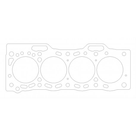 Parti del motore CometicERCEL 3EE 74mm Forato .080" Rame Testa | race-shop.it