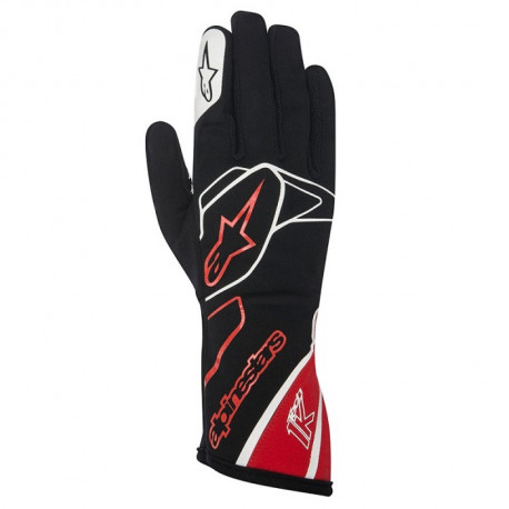 Guanti Alpinestars Tech 1 K guanti, nero-bianco-rosso | race-shop.it