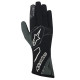 Guanti Gloves Alpinestars Tech 1 K, black-white-anthracite | race-shop.it
