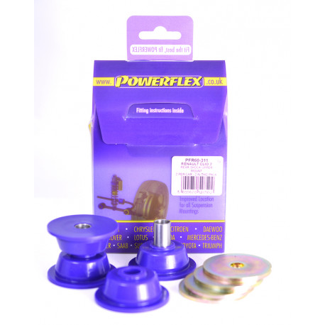 Clio II inc 172 & 182 (1998-2012) Powerflex Supporto superiore ammortizzatore posteriore Renault Clio II inc 172 & 182 (1998-2012) | race-shop.it