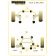 Silentblock in poliuretano Powerflex Boccola roll bar posteriore BMW Z4 E89 (2009 -) | race-shop.it