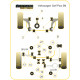 Golf Plus 5M Powerflex Boccola esterna del collegamento superiore posteriore Volkswagen Golf Plus 5M | race-shop.it