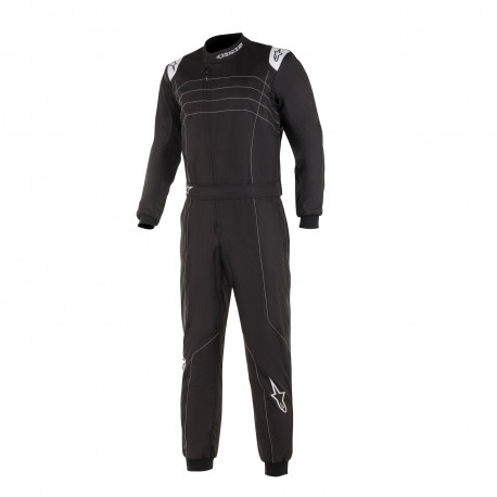 Tute FIA Tuta da gara ALPINESTARS KMX-9 V2 Black/White | race-shop.it
