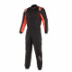 Tute FIA Tuta da gara ALPINESTARS KMX-9 V2 Nero/Rosso/Bianco | race-shop.it