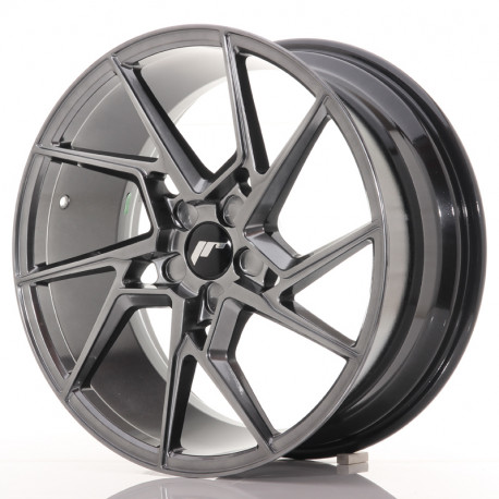 Cerchi in lega Japan Racing JR33 19x8,5 ET20-45 5H Blank Hyper Nero | race-shop.it