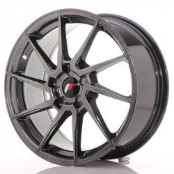 Japan Racing JR36 18x8 ET20-48 5H BLANK Hyper Nero