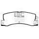 Freni EBC EBC Pastiglie posteriori Ultimax OEM di ricambio DP629 | race-shop.it