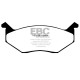 Freni EBC EBC Pastiglie anteriori Ultimax OEM di ricambio DP678 | race-shop.it