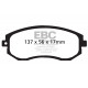 Freni EBC EBC Pastiglie freno Ultimax OEM di ricambio DP1884 | race-shop.it