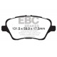 Freni EBC EBC Pastiglie freno Ultimax OEM di ricambio DPX2149 | race-shop.it