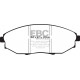 Freni EBC EBC Pastiglie anteriori Greenstuff 2000 Sport DP21750 | race-shop.it