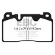 Freni EBC EBC Pastiglie freno Greenstuff 2000 Sport DP22168 | race-shop.it