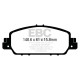 Freni EBC EBC Pastiglie anteriori Greenstuff 2000 Sport DP23014 | race-shop.it