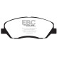 Freni EBC EBC Pastiglie anteriori Redstuff Ceramic DP31783C | race-shop.it