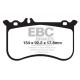 Freni EBC EBC Pastiglie freno Redstuff Ceramic DP32138C | race-shop.it