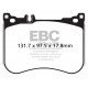Freni EBC EBC Pastiglie anteriori Redstuff Ceramic DP32178C | race-shop.it