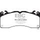 Freni EBC EBC Pastiglie anteriori Redstuff Ceramic DP33040C | race-shop.it