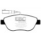 Freni EBC EBC Pastiglie freno Yellowstuff Street + Track DP41383/2R | race-shop.it