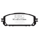Freni EBC EBC Pastiglie freno Yellowstuff Street + Track DP43030R | race-shop.it