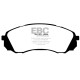 Freni EBC EBC Pastiglie anteriori Greenstuff 2000 Sport DP21953 | race-shop.it