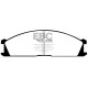 Freni EBC EBC Pastiglie anteriori Greenstuff 2000 Sport DP2691 | race-shop.it