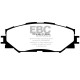 Freni EBC EBC Pastiglie anteriori Greenstuff 2000 Sport DP21791 | race-shop.it