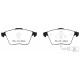 Freni EBC EBC Pastiglie anteriori Redstuff Ceramic DP31946C | race-shop.it